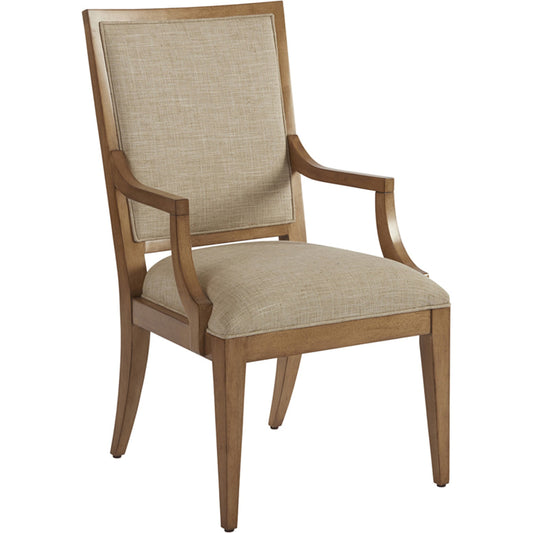 Eastbluff Upholstered Arm Chair Sandstone by Barclay Butera in sandstone. Made from unique in a transitional style.