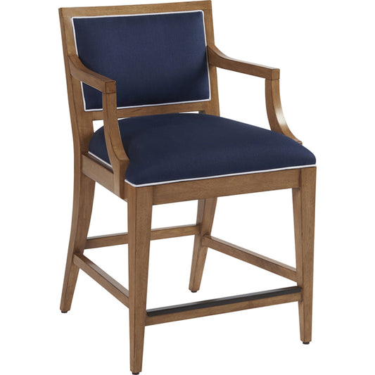 Eastbluff Upholstered Counter Stool by Lexington. Made from unique in a transitional style.