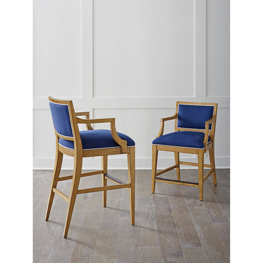 Eastbluff Upholstered Bar Stool by Lexington. Made from unique in a transitional style.