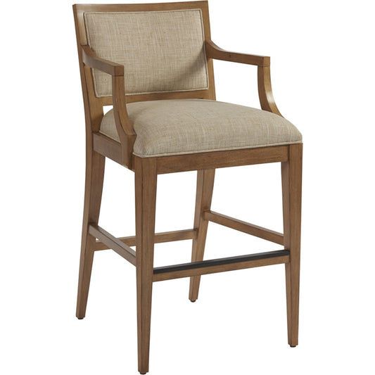 Eastbluff Upholstered Bar Stool by Lexington. Made from unique in a transitional style.