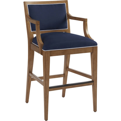Eastbluff Upholstered Bar Stool by Lexington. Made from unique in a transitional style.