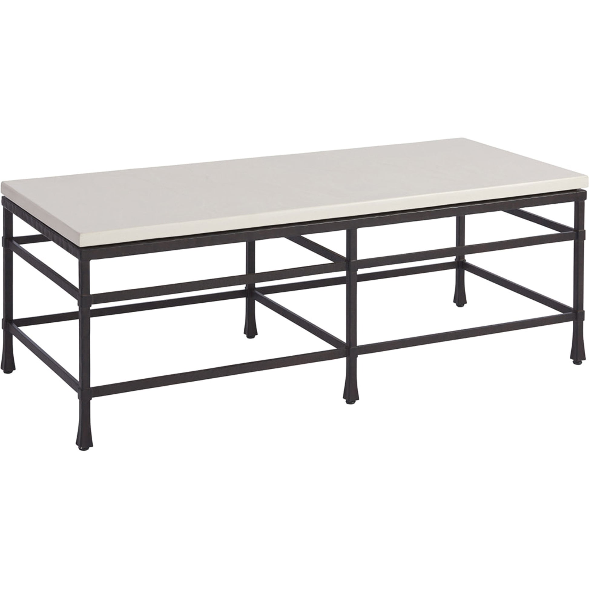 Breakwater Metal and Stone Cocktail Table by Lexington. Made from unique in a modern style.