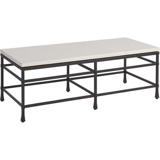 Breakwater Metal and Stone Cocktail Table by Lexington. Made from unique in a modern style.