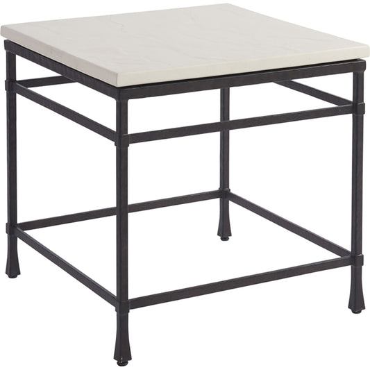 001 SR-834790 | Additional Silo | Breakwater Metal and Stone Lamp Table by Lexington. Made from unique in a modern style.