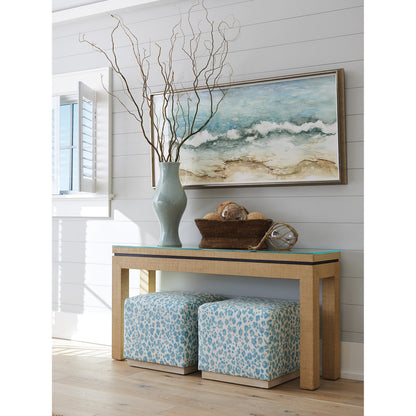 Harbor Raffia Console by Lexington. Made from unique in a modern style.