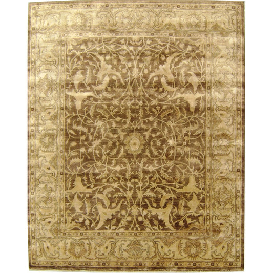 001 SI-2544017,SI-2544018,SI-2544019 | Primary Silo | Antique Weave Oushak 9211 Rug by Exquisite Rugs in tobacco, beige. Made from new zealand wool in a unique style.