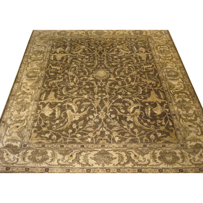 Antique Weave Oushak 9211 Rug by Exquisite Rugs in tobacco, beige. Made from new zealand wool in a unique style.