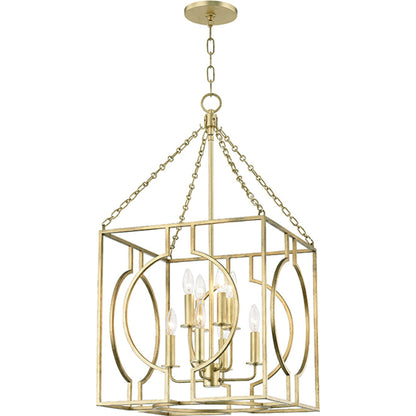 Octavio Pendant by Hudson Valley. Made from steel in a transitional style.