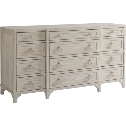 Garnet Breakfront Dresser by Lexington. Made from unique in a traditional style.