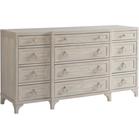 Garnet Breakfront Dresser by Lexington. Made from unique in a traditional style.