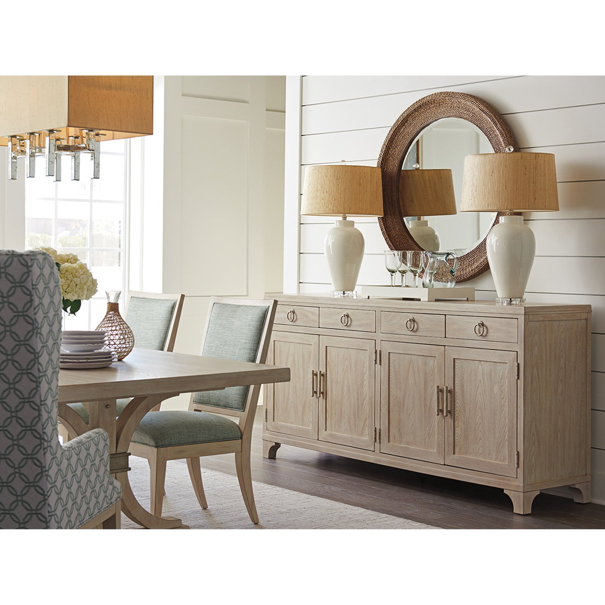Bayside Buffet by Lexington. Made from unique in a cottage & farmhouse style.
