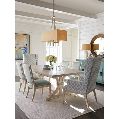 Oceanfront Rectangular Dining Table by Lexington. Made from unique in a transitional style.