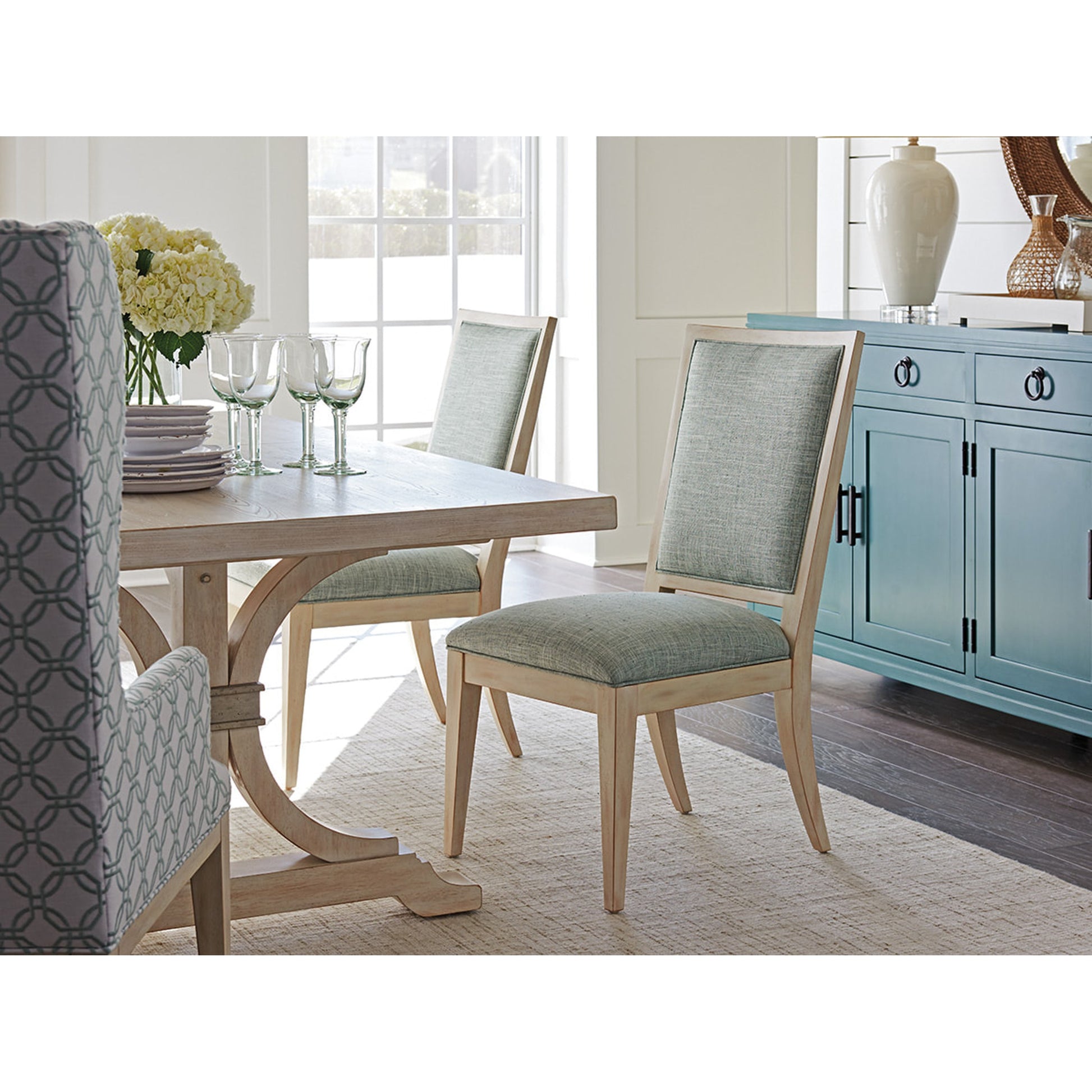 Eastbluff Upholstered Side Chair by Lexington. Made from unique in a transitional style.