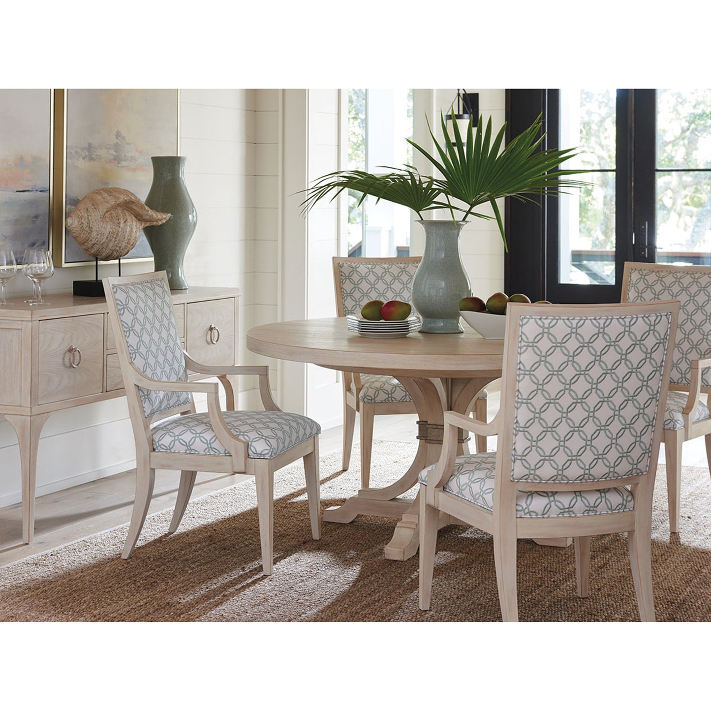 003 SR-834875 | Lifestyle | Eastbluff Upholstered Arm Chair Ventura by Barclay Butera in ventura. Made from unique in a transitional style.