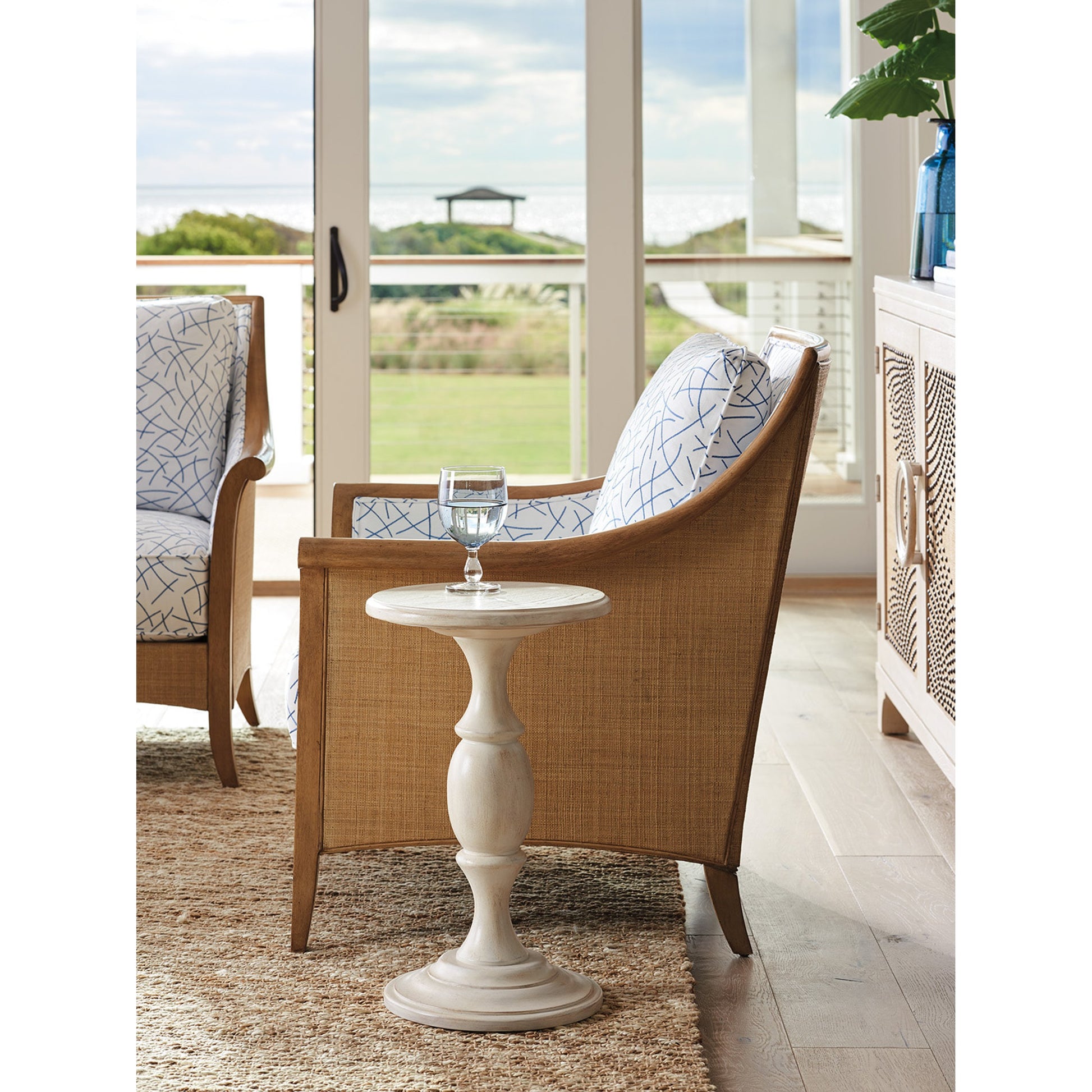 Yacht Club Martini Table by Lexington. Made from unique in a transitional style.