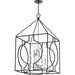 Octavio Pendant by Hudson Valley. Made from steel in a transitional style.