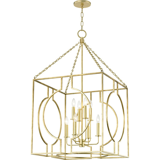Octavio Pendant by Hudson Valley. Made from steel in a transitional style.