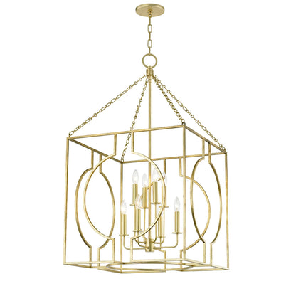 Octavio Pendant by Hudson Valley. Made from steel in a transitional style.