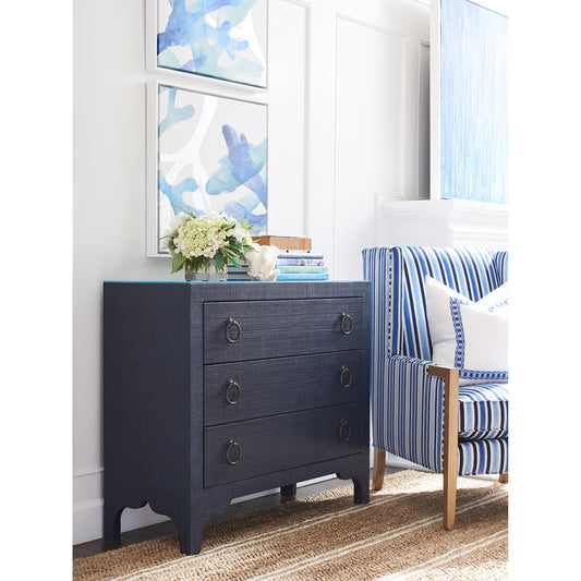 Balboa Island Raffia Hall Chest by Lexington. Made from unique in a cottage & farmhouse style.