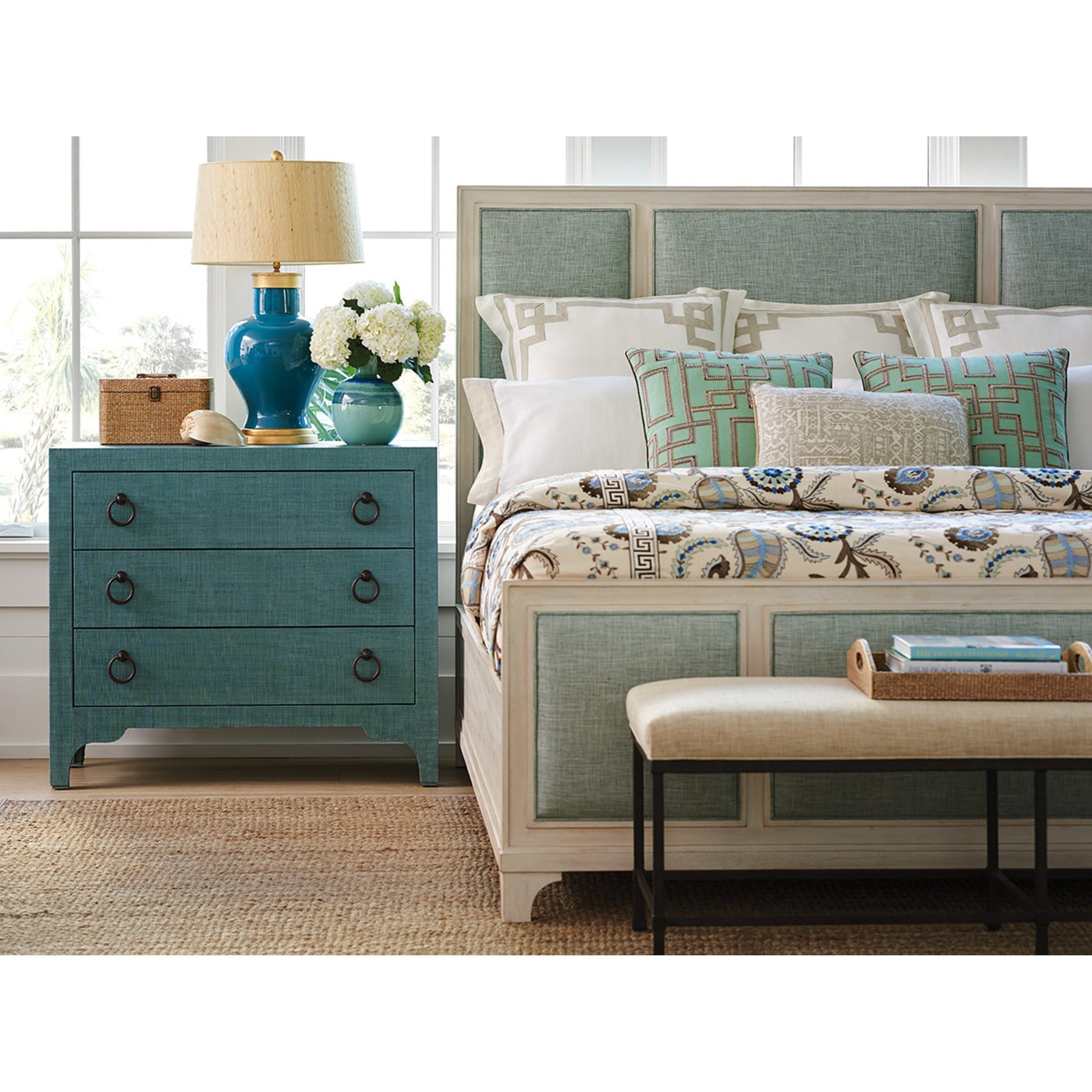 Balboa Island Raffia Hall Chest by Lexington. Made from unique in a cottage & farmhouse style.