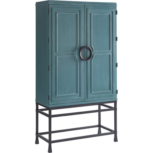 Jade Bar Chest on Stand by Lexington. Made from unique in a coastal style.