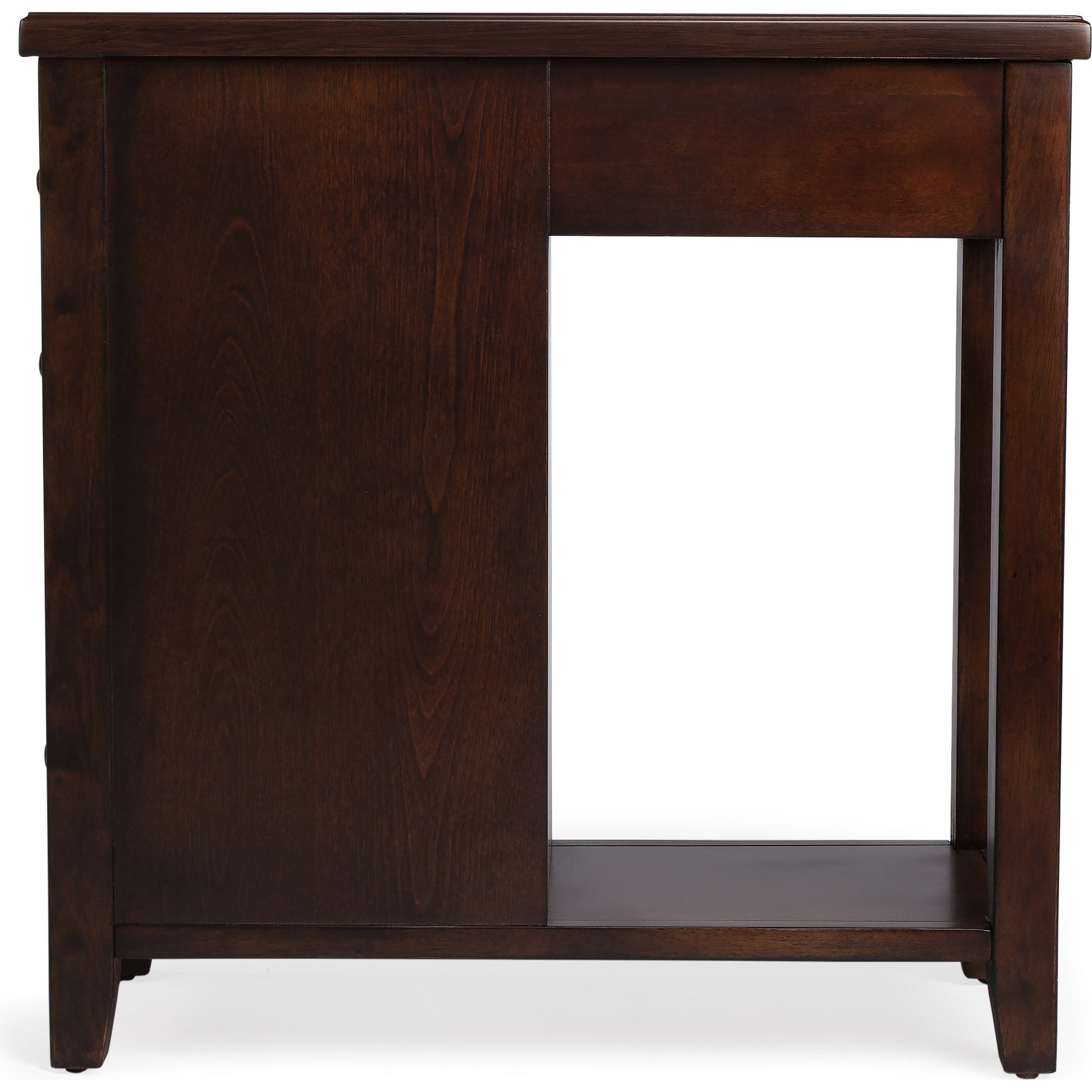 Kelton Chairside Chest by Butler Specialty Company. Made from rubberwood solids, mdf, cherry veneer in a traditional style.
