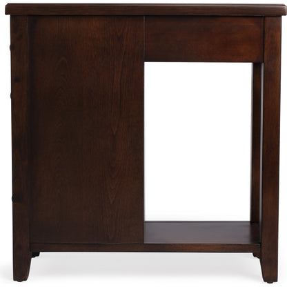 Kelton Chairside Chest by Butler Specialty Company. Made from rubberwood solids, mdf, cherry veneer in a traditional style.