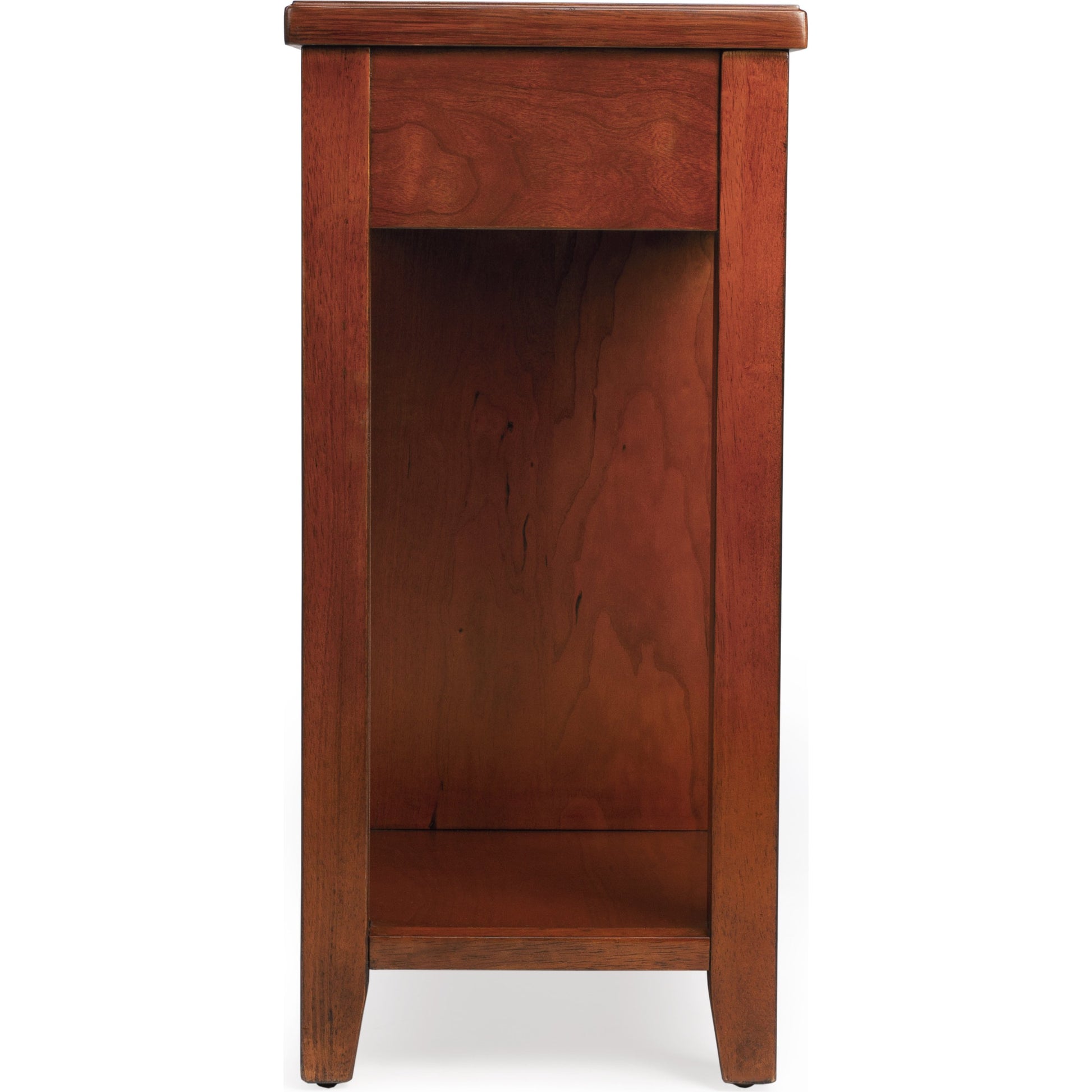 Kelton Chairside Chest by Butler Specialty Company. Made from rubberwood solids, mdf, cherry veneer in a traditional style.