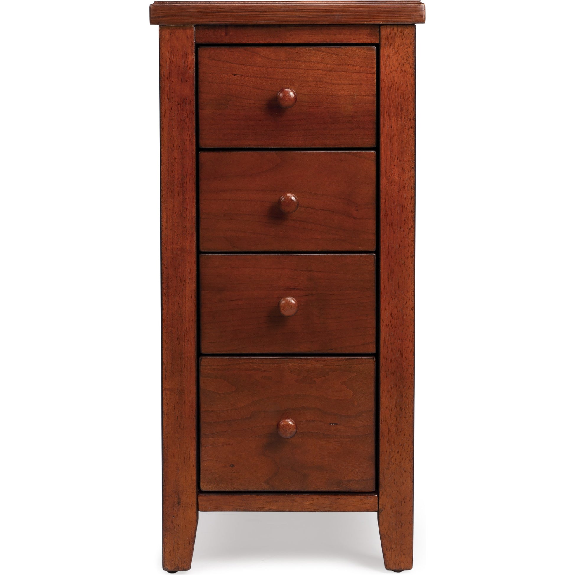Kelton Chairside Chest by Butler Specialty Company. Made from rubberwood solids, mdf, cherry veneer in a traditional style.