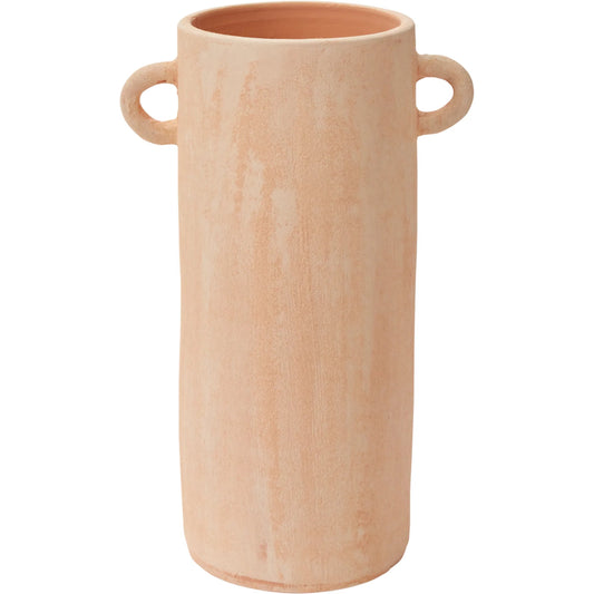 Apricot Vase by Accent Decor in terracotta. Made from ceramic in a rustic style.