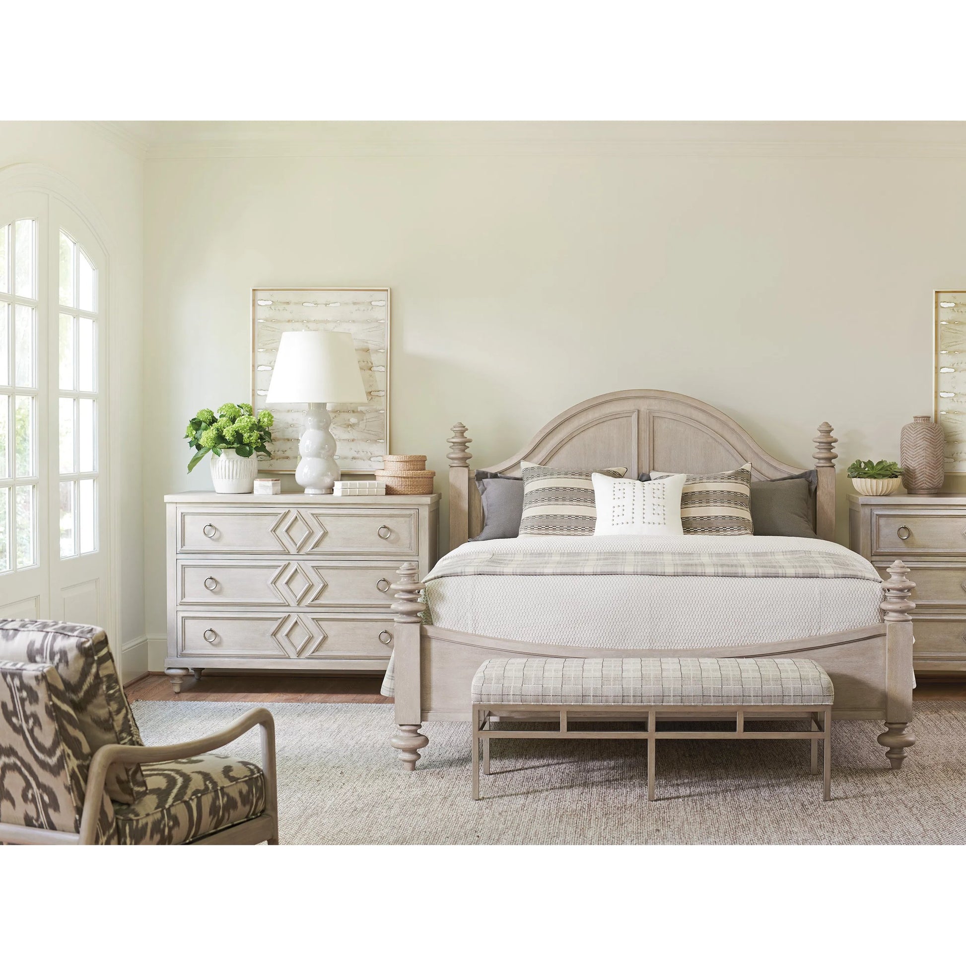 Heathercliff Poster Bed by Barclay Butera. Made from unique in a cottage & farmhouse style.
