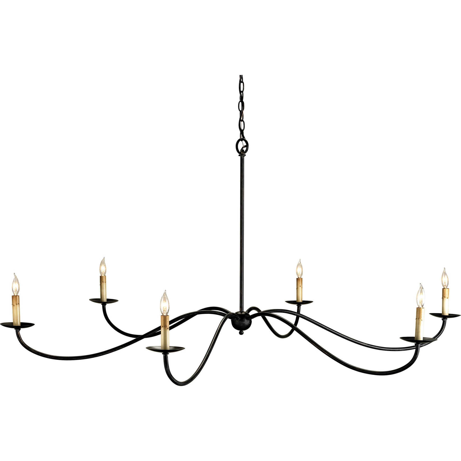 Saxon Chandelier by Currey and Company. Made from unique in a modern style.