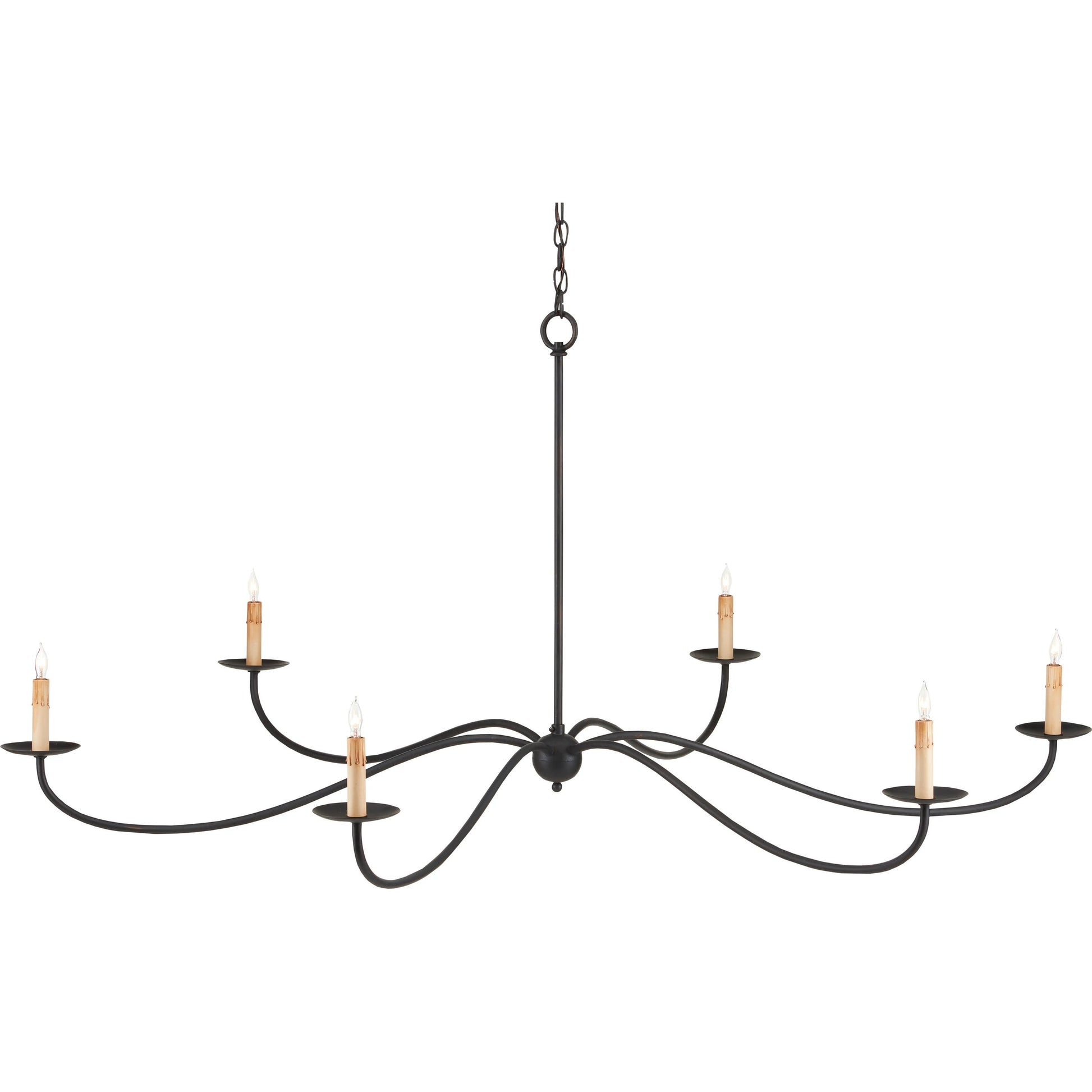 Saxon Chandelier by Currey and Company. Made from unique in a modern style.