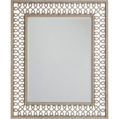 Manzanita Metal Mirror by Barclay Butera. Made from unique in a transitional style.