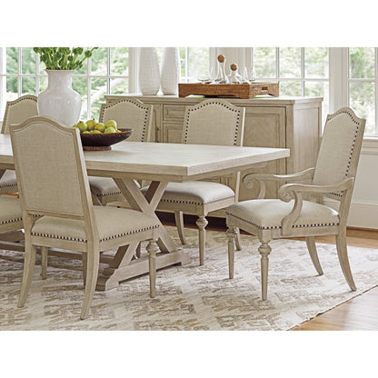 Aidan Upholstered Side Chair by Barclay Butera. Made from unique in a traditional style.