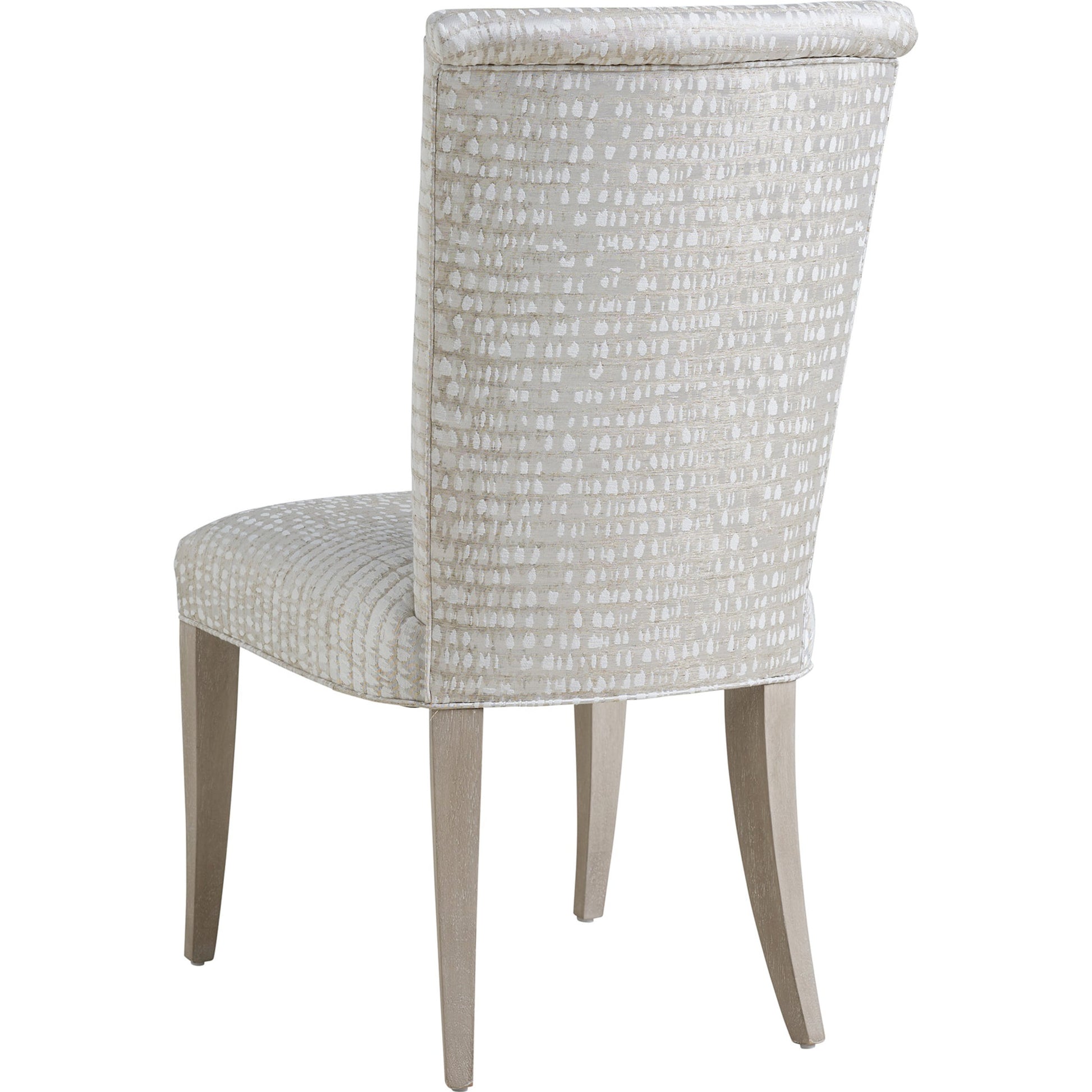 Serra Pattern Upholstered Side Chair by Barclay Butera. Made from unique in a transitional style.