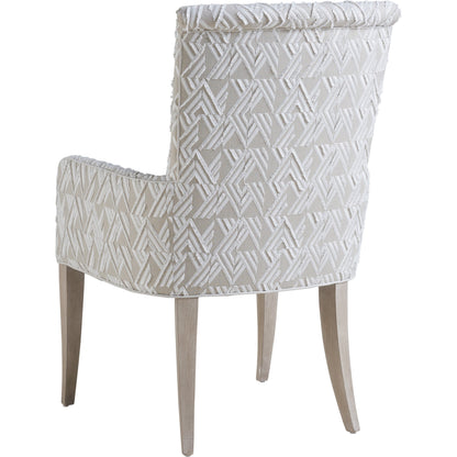 Serra Upholstered Arm Chair by Barclay Butera. Made from unique in a transitional style.