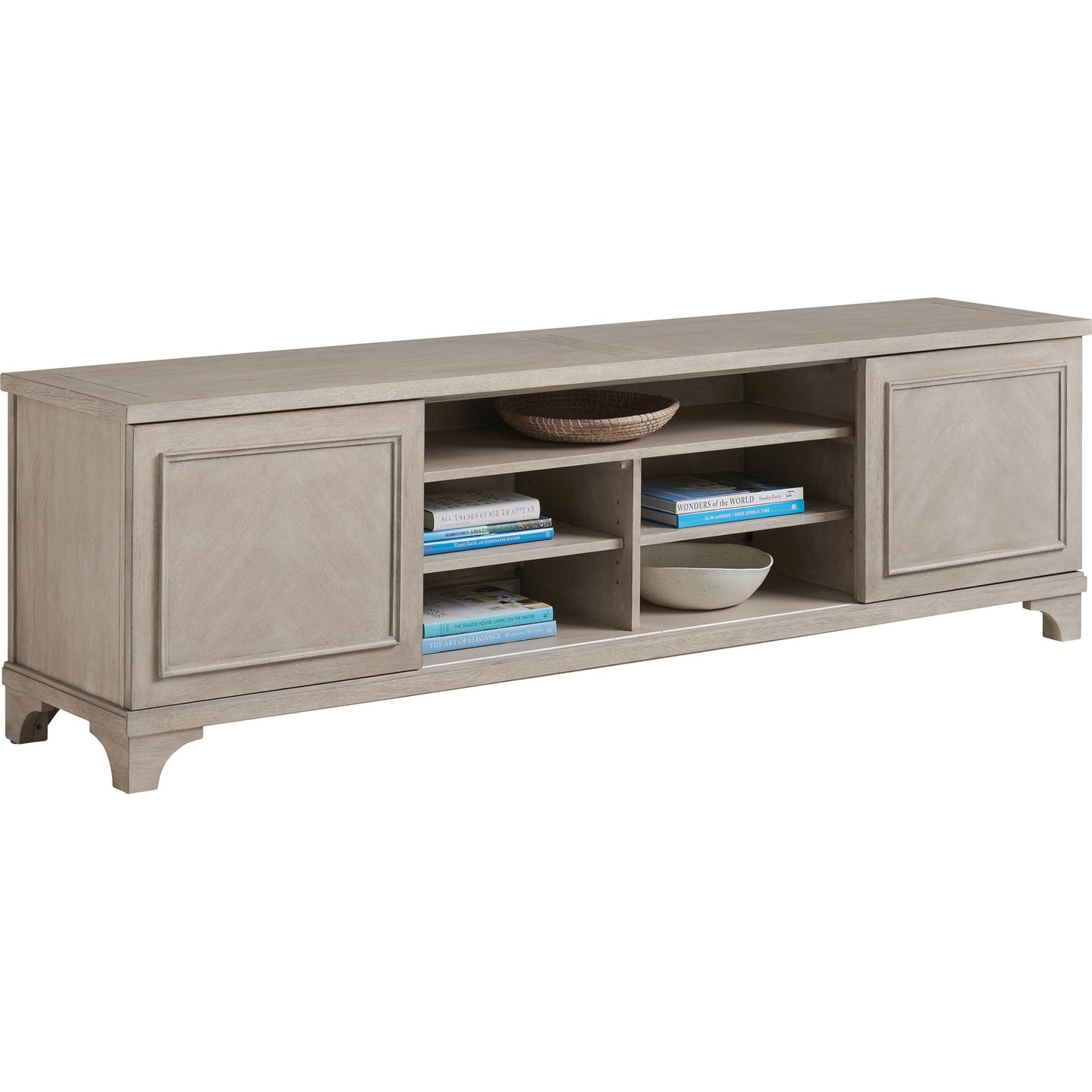 001 SR-834896 | Primary Silo | Geoffrey Media Console by Barclay Butera. Made from unique in a transitional style.
