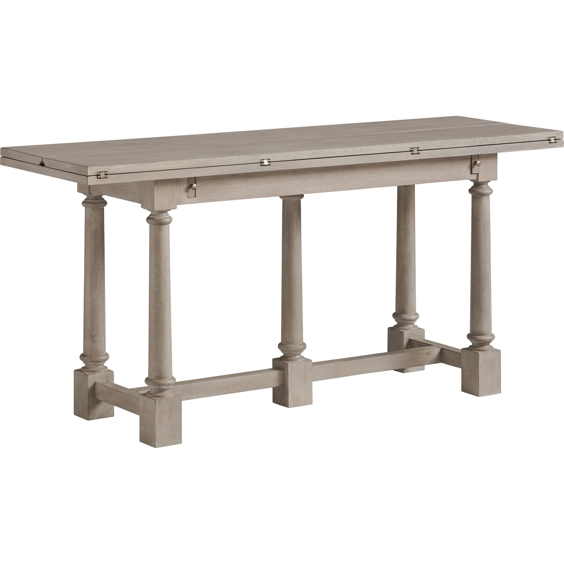 Andalusia Flip-Top Console by Barclay Butera in light natural. Made from unique in a cottage & farmhouse style.