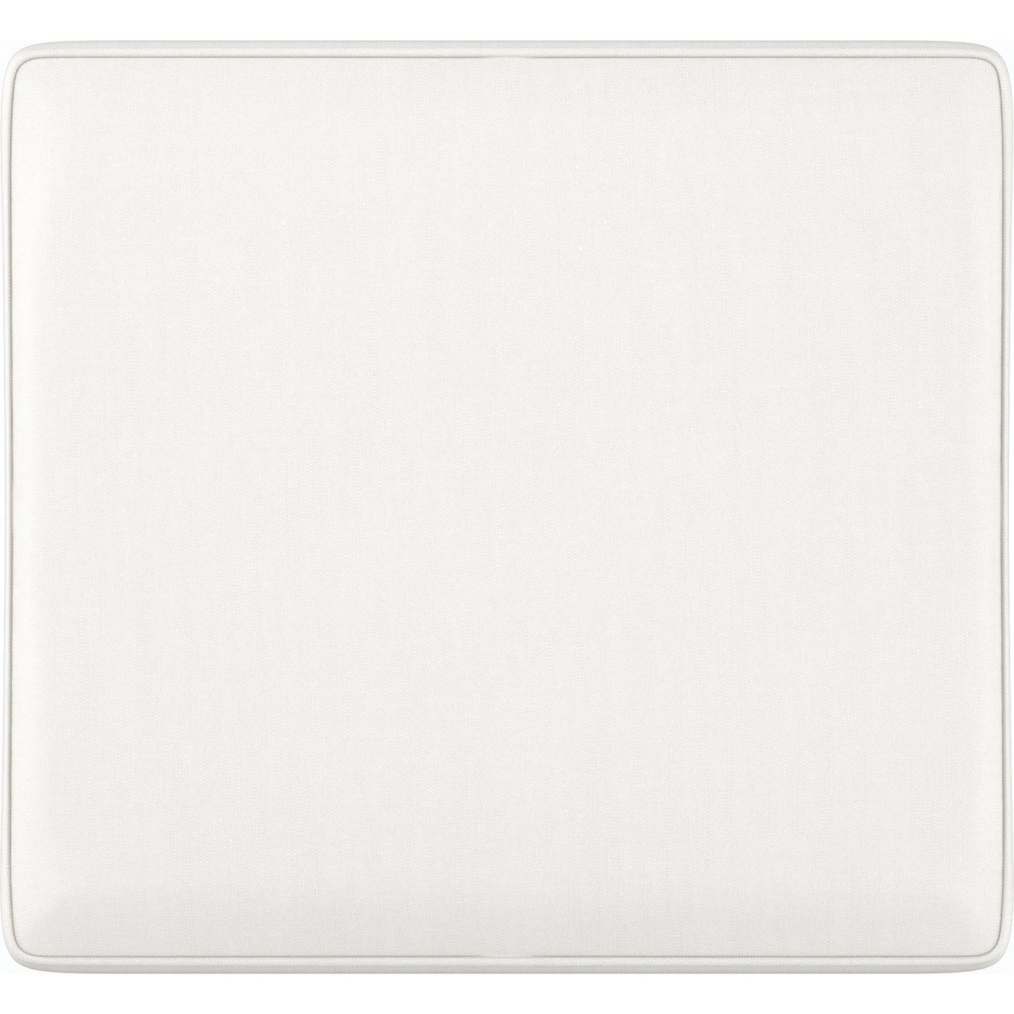 003 SI-1955576 | Additional Silo | Victoria Ottoman by Caracole in cream and sparkling argent. Made from unique in a modern style.