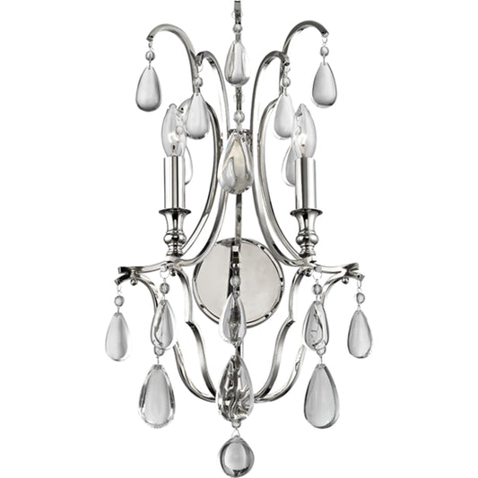 Crawford Wall Sconce by Hudson Valley. Made from steel in a traditional style.