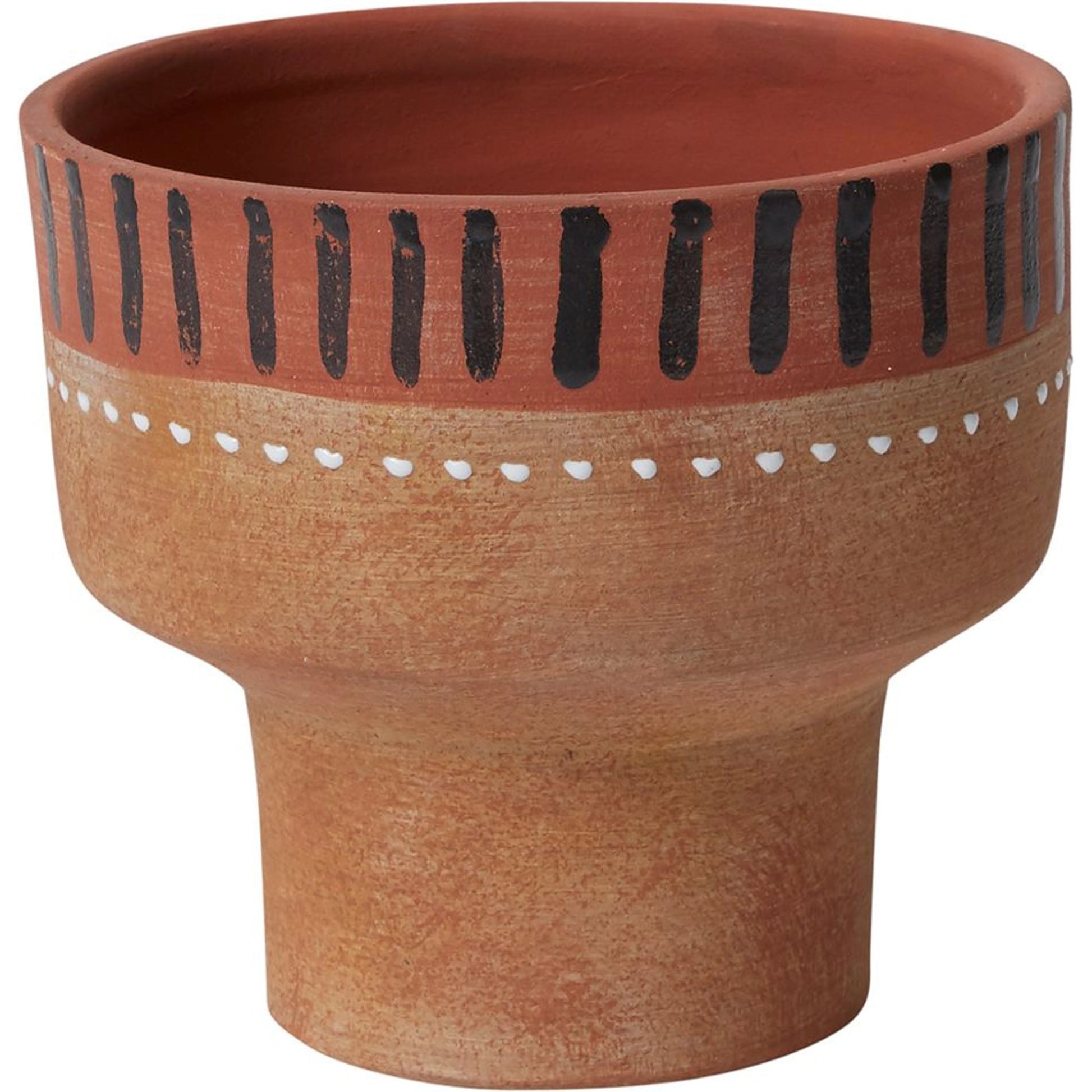 Hansley Pot by Accent Decor in multicolor. Made from ceramic in a modern style.