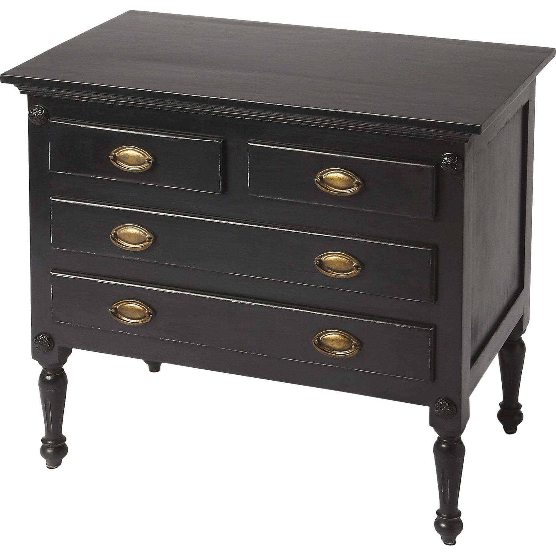 Easterbrook Chest by Butler Specialty Company. Made from mahogany wood: 50%, mdf: 25%, mahogany veneer: 20%, bronze: 5% in a modern style.