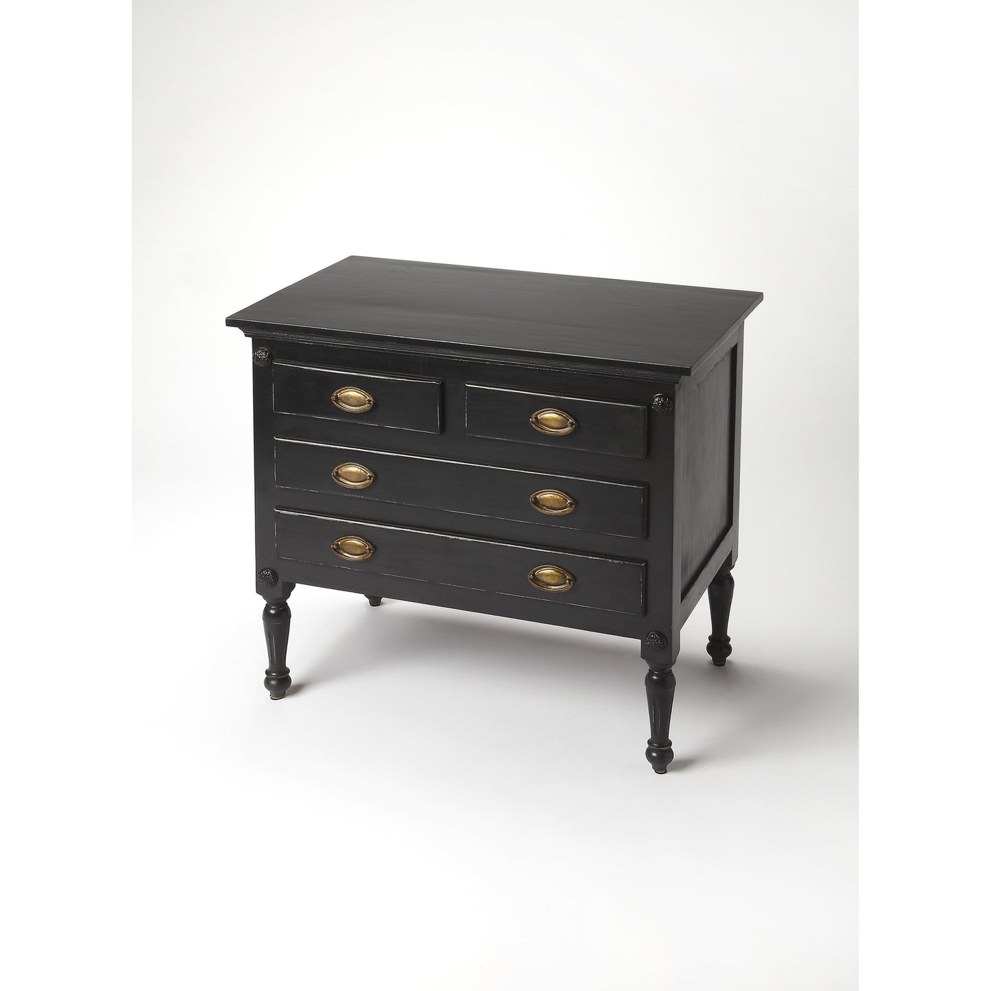 002 O-BUTLER-9306295 | Additional Silo | Easterbrook Chest by Butler Specialty Company. Made from mahogany wood: 50%, mdf: 25%, mahogany veneer: 20%, bronze: 5% in a modern style.