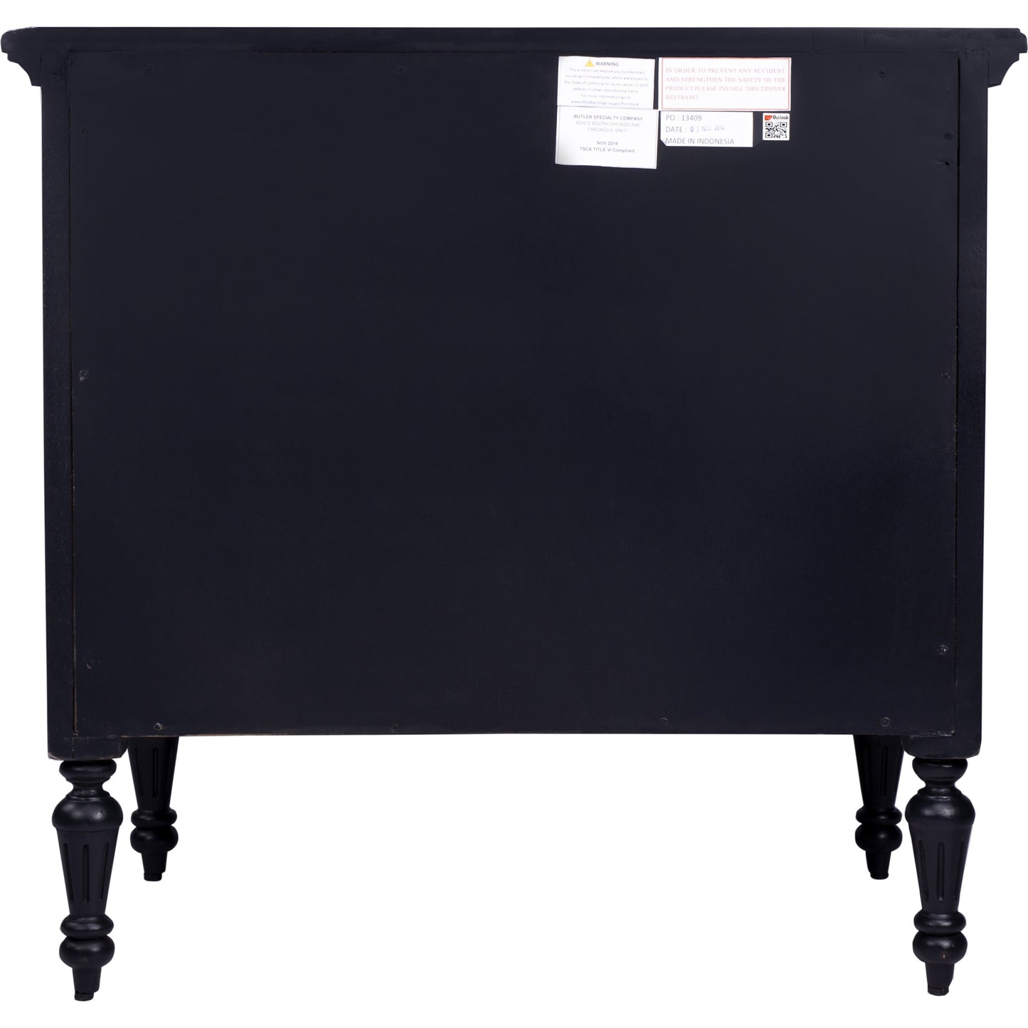 004 O-BUTLER-9306295 | Additional Silo | Easterbrook Chest by Butler Specialty Company. Made from mahogany wood: 50%, mdf: 25%, mahogany veneer: 20%, bronze: 5% in a modern style.