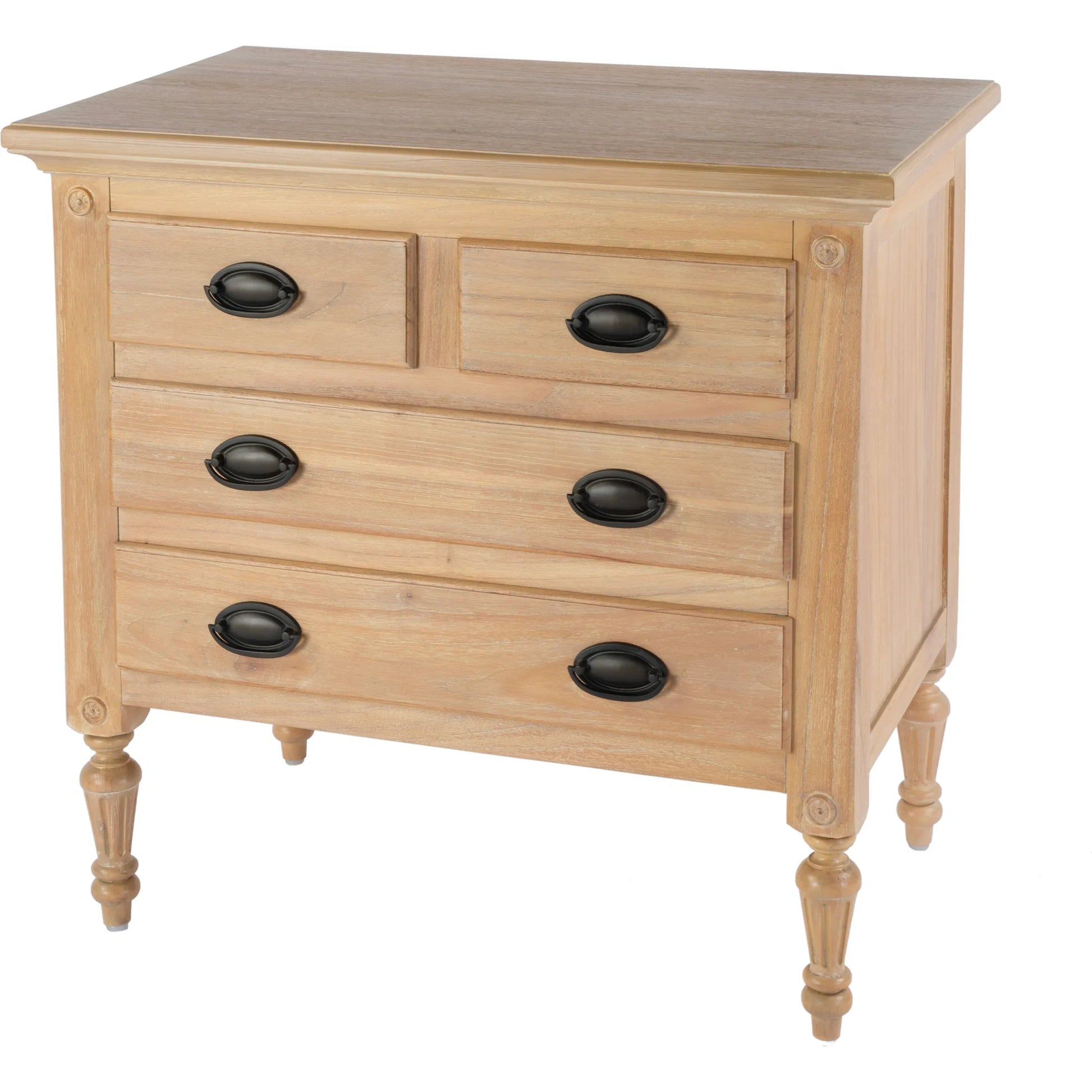 Easterbrook 4 Drawer Accent Chest by Butler Specialty Company. Made from mahogany wood, mdf, plywood, resin, mahogany veneer, bronze in a transitional style.