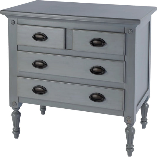 Easterbrook 4 Drawer Accent Chest by Butler Specialty Company. Made from mahogany wood, mdf, plywood, resin, mahogany veneer, bronze in a unique style.