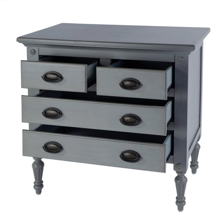 Easterbrook 4 Drawer Accent Chest by Butler Specialty Company. Made from mahogany wood, mdf, plywood, resin, mahogany veneer, bronze in a transitional style.