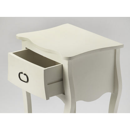 Rochelle Nightstand by Butler Specialty Company in dark brown and antique walnut. Made from mango wood solids, mdf in a traditional style.