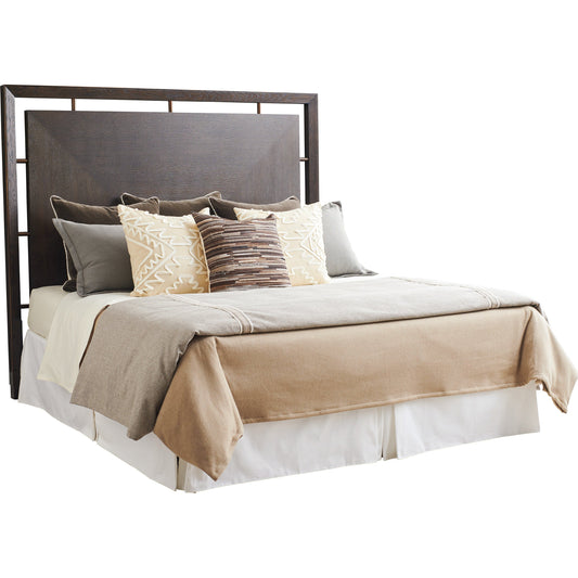 001 SI-1770768,SI-1770769,SI-1770770 | Additional Silo | Sundance Headboard by Lexington in dark mocha. Made from unique in a modern style.